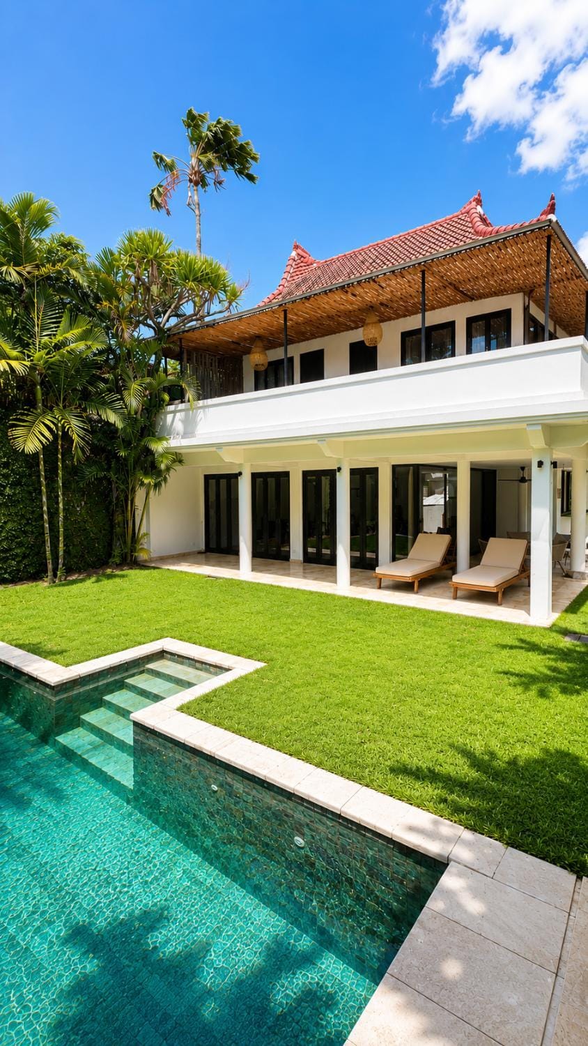 Property building, Garden, Garden view, Pool view, Swimming pool