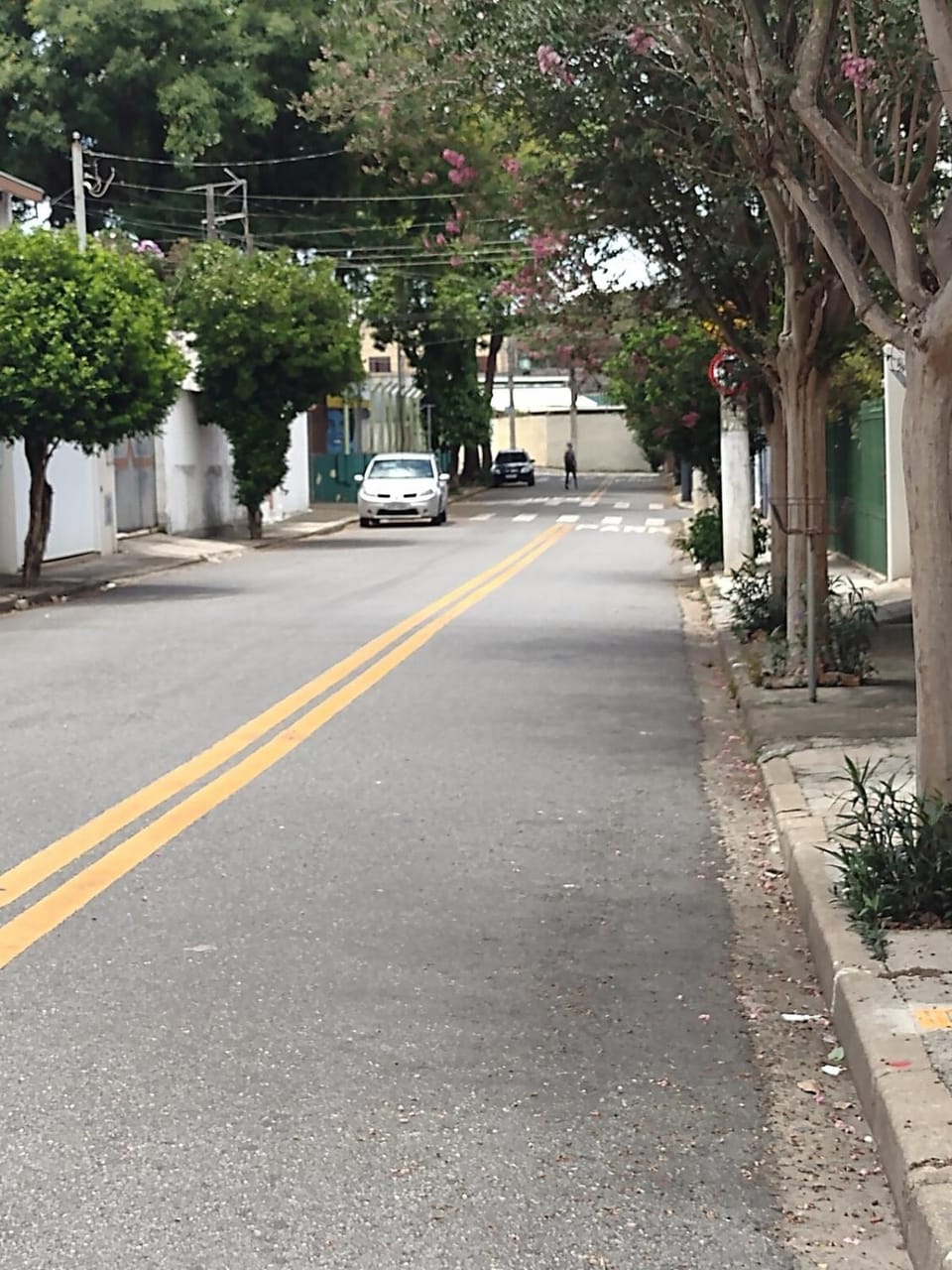 Quiet street view