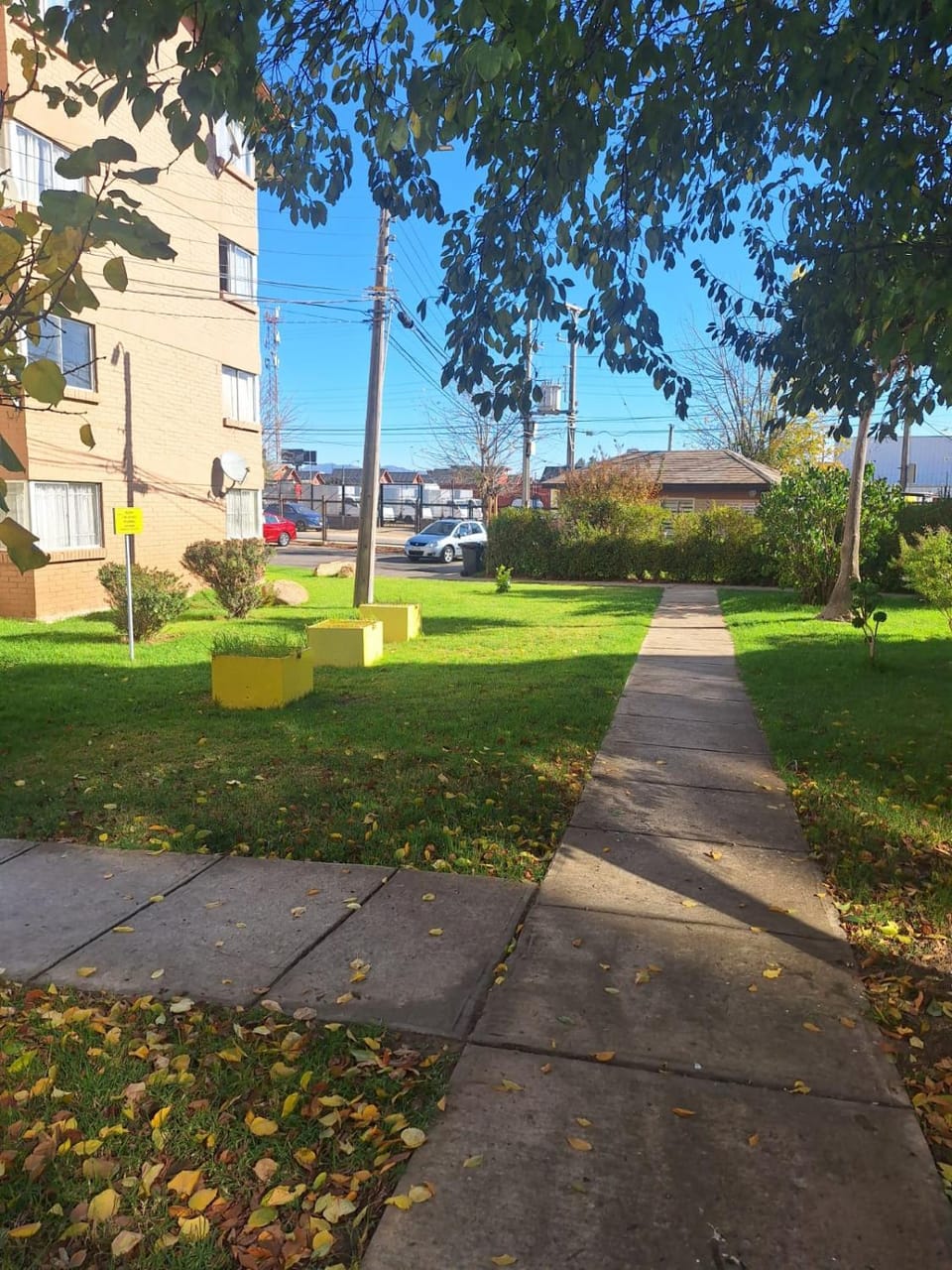 Property building, Garden view