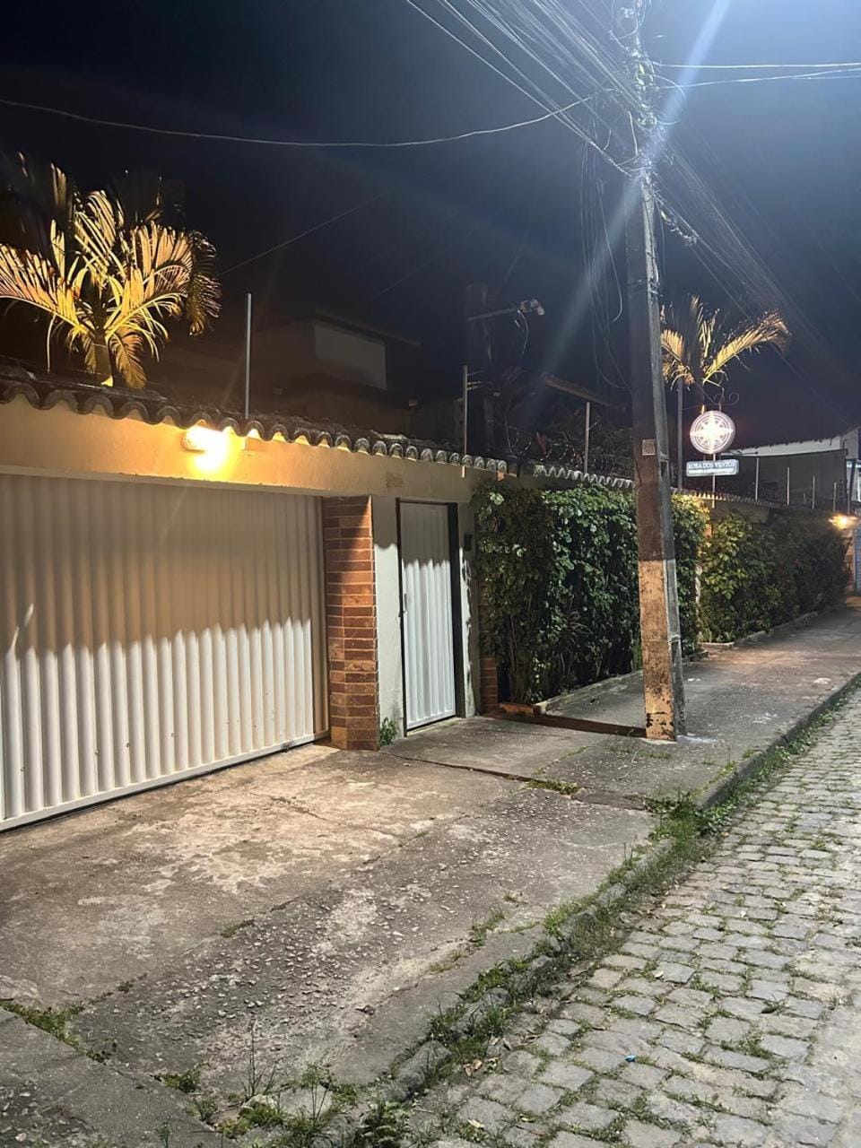 Property building, Night, Street view