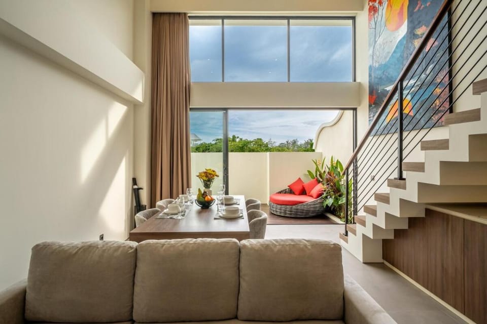 Horizon Cemagi 1BR with private pool - Rice view Apartment in Kediri
