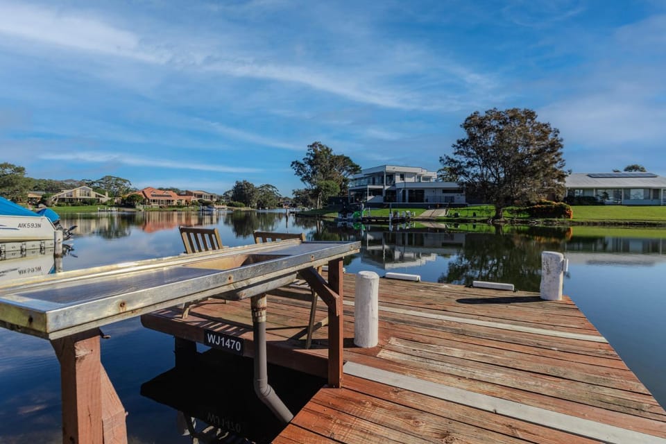Property building, Day, Natural landscape, River view