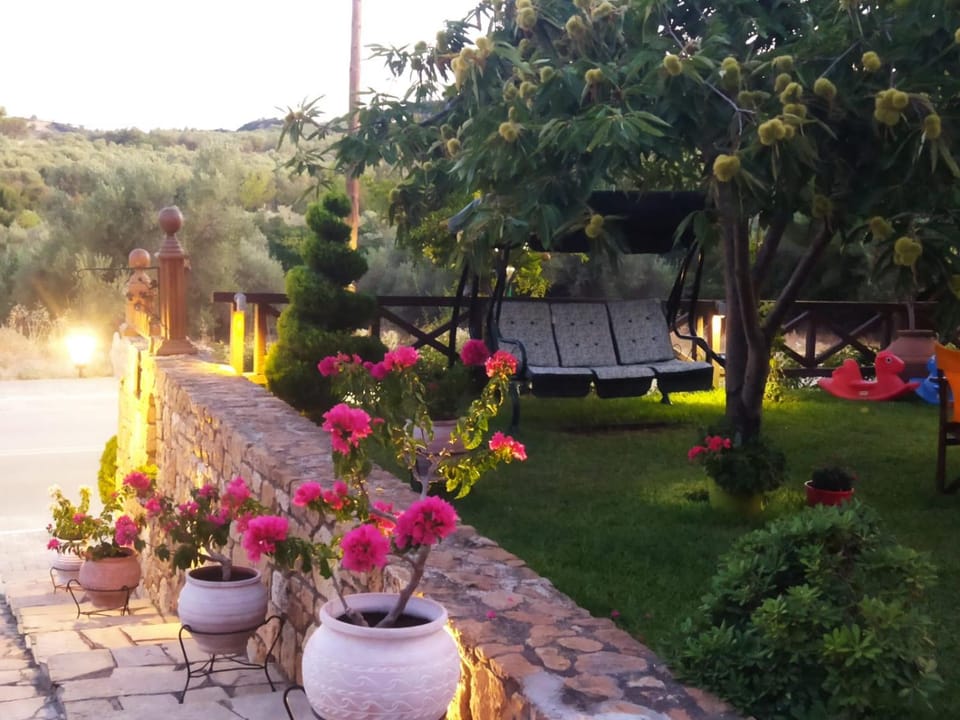 Natural landscape, Garden, Garden view