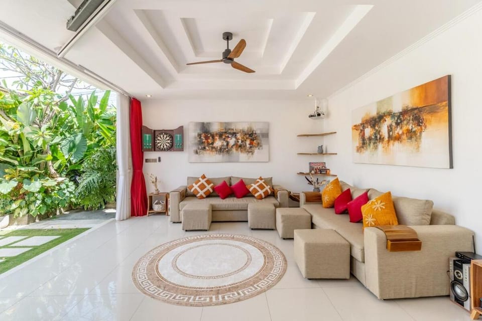 Bali Sol - Two-Bedroom Luxury Villa With Private Pool, Home Cinema and Daily Housekeeping in the Bustling Heart of Seminyak Villa in Kuta