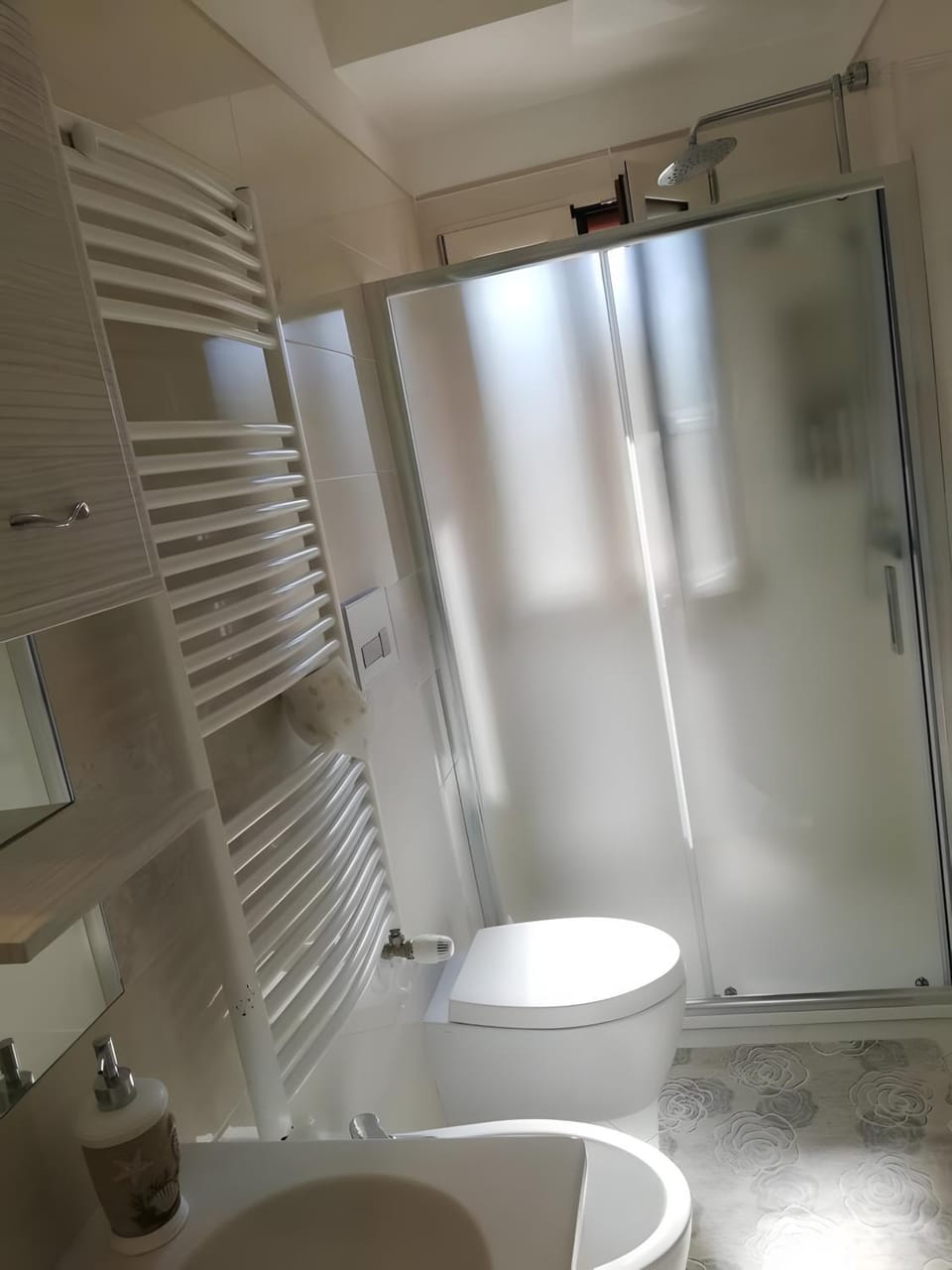 Bathroom, Living room