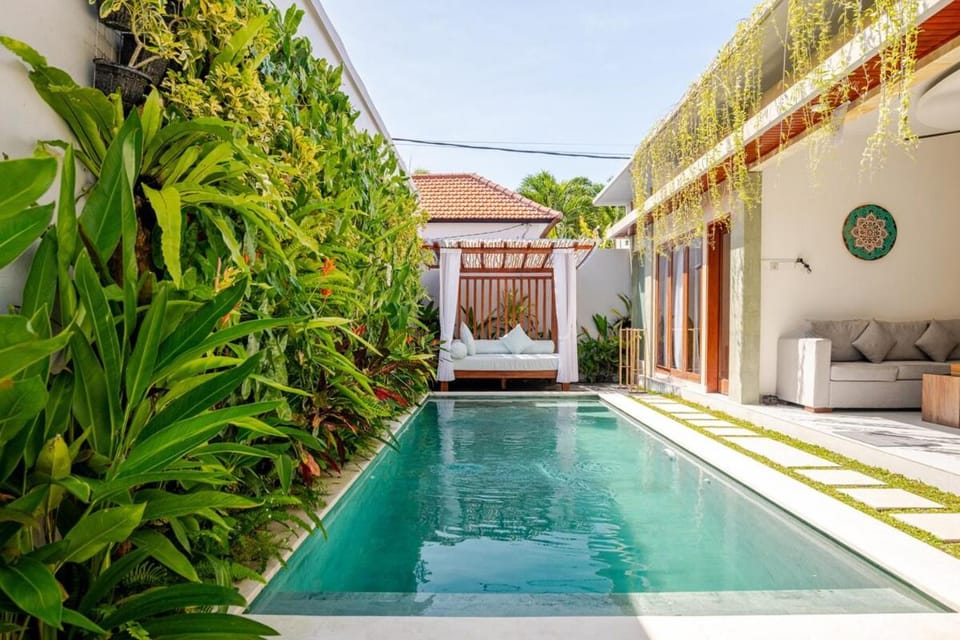 Bali Bliss 2BR Peaceful Private Pool Villa near Seminyak Beach Villa in Kuta