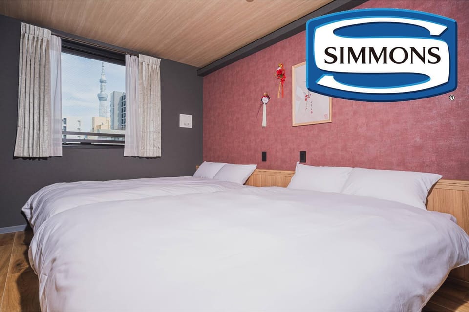 Bed, Photo of the whole room, Logo/Certificate/Sign, Bedroom