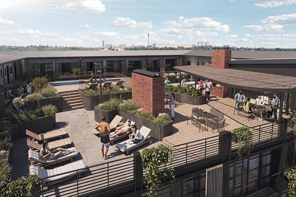 Property building, Patio, View (from property/room), City view