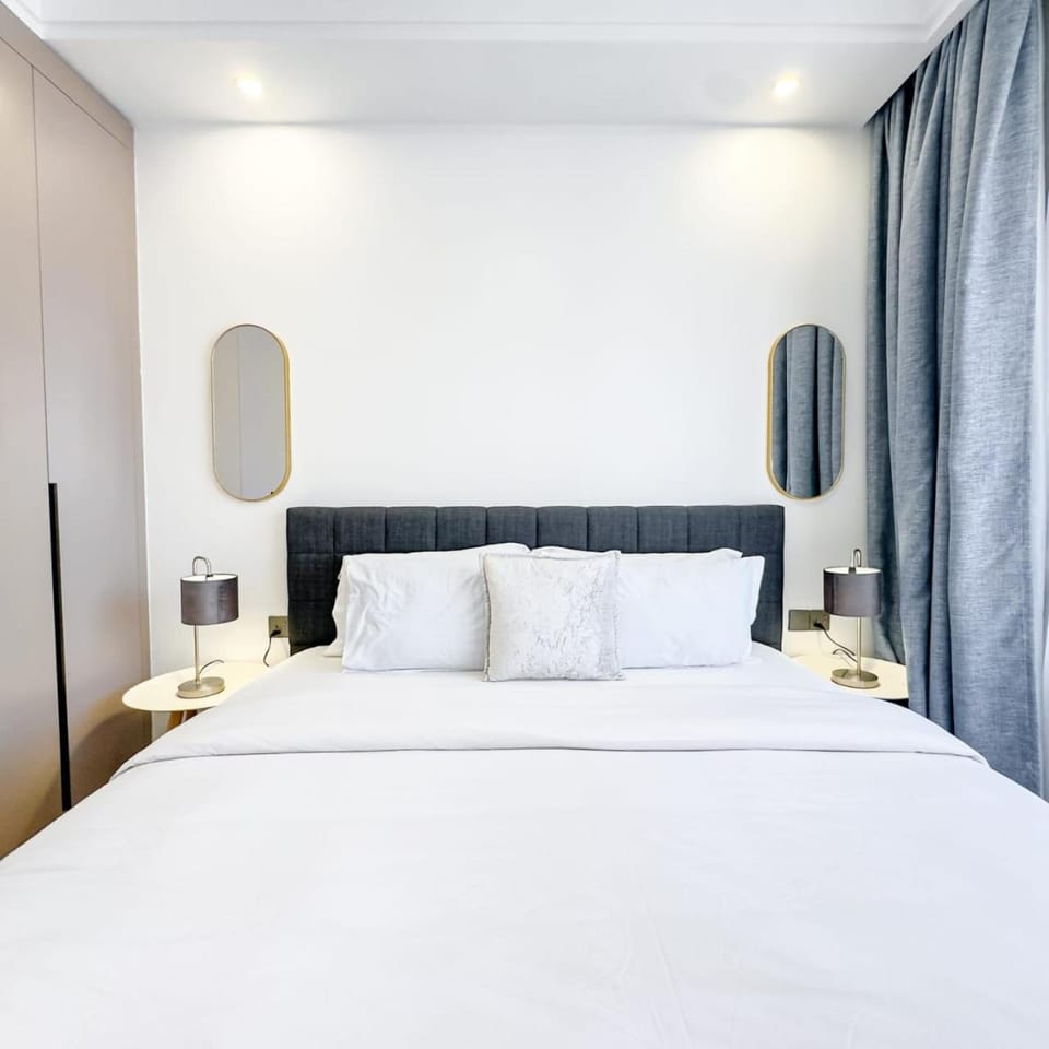 catchy two bedroom apartment with ample parking space , equipped gym and amazing city views Apartment in Nairobi County