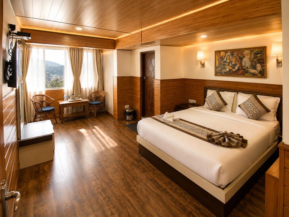 Bed, TV and multimedia, Living room, Photo of the whole room, Seating area, Bedroom, towels