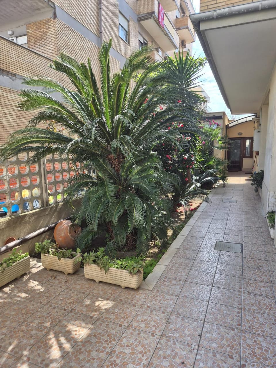 Property building, Garden