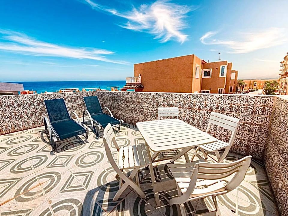 Day, Balcony/Terrace, Sea view, sunbed