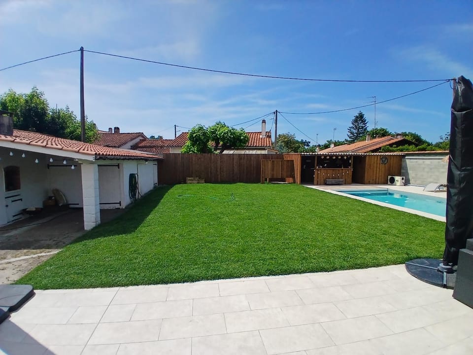 Property building, Garden view