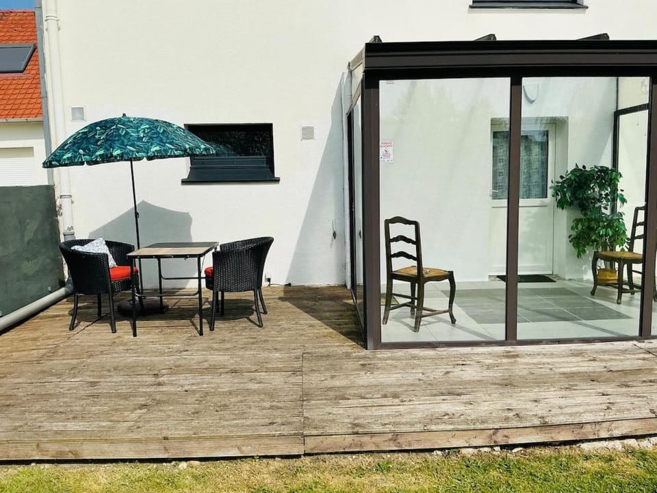 Berck T2 RDC cosy avec extérieur et parking COTE JARDIN Apartment in Berck