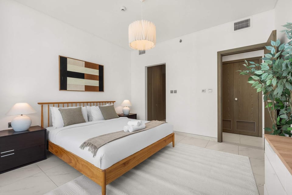 StayShort - 1 Bed Apartment in Meydan Sleeps 2 with Balcony Apartment in Dubai