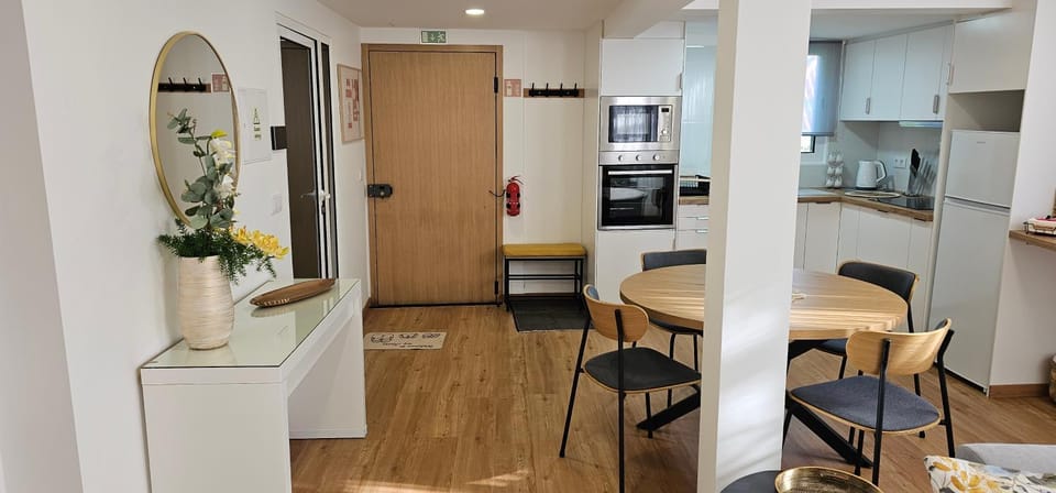 Facade/entrance, kitchen