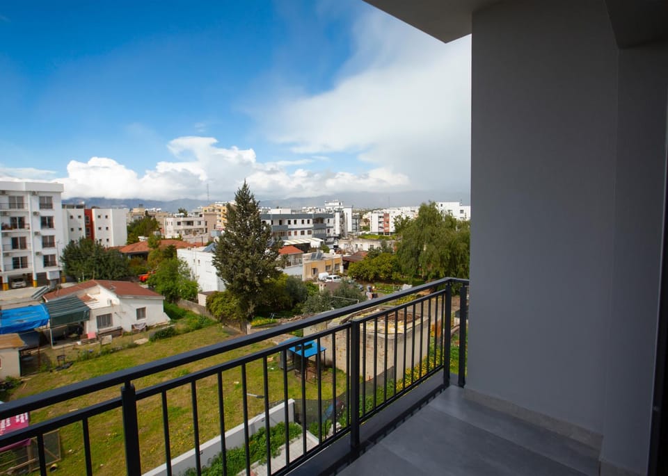 Property building, Day, View (from property/room), Balcony/Terrace, City view