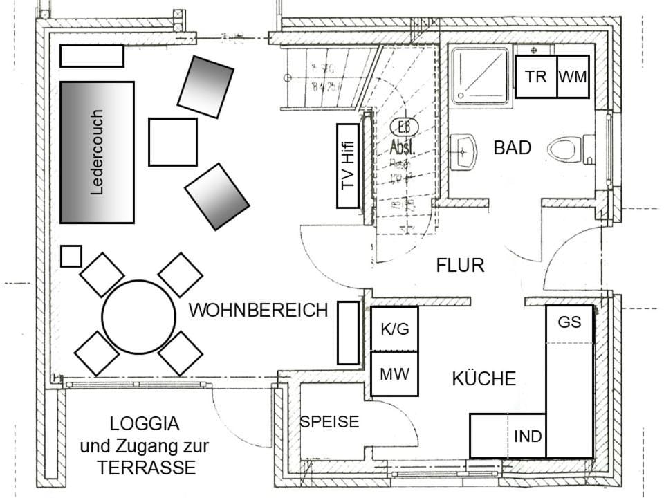 Bathroom, Balcony/Terrace, Living room, Dining area, kitchen