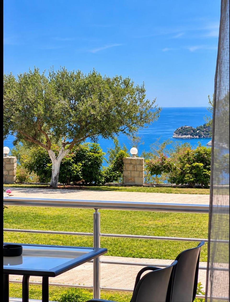 View (from property/room), Balcony/Terrace, Sea view