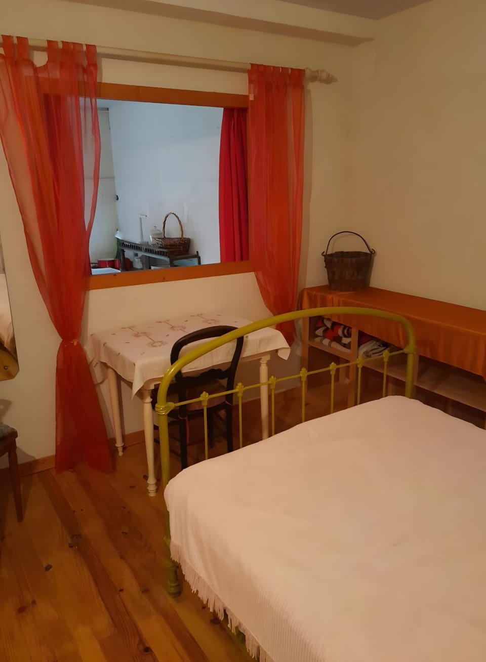 Property building, Living room, Bedroom