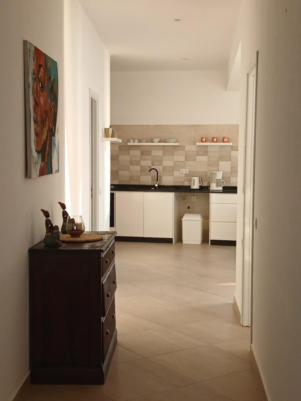 Kitchen or kitchenette, Living room
