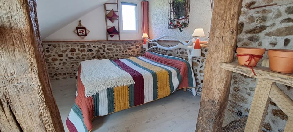 Property building, Living room, Bedroom