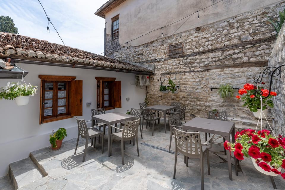 Property building, Patio, Day, View (from property/room), Balcony/Terrace, Dining area