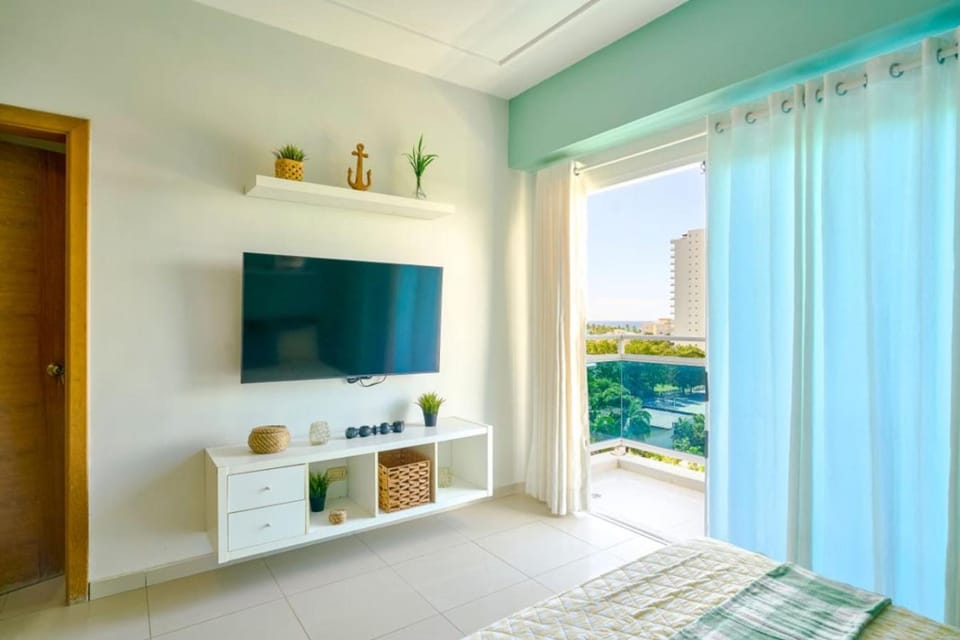 Tropical BeachSide Apartment 4PAX AC La Velas Apartment in Juan Dolio