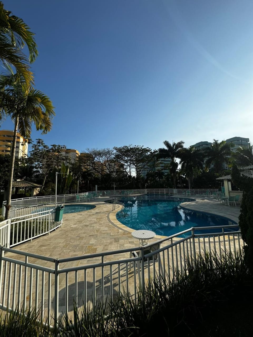Pool view, Swimming pool, sunbed