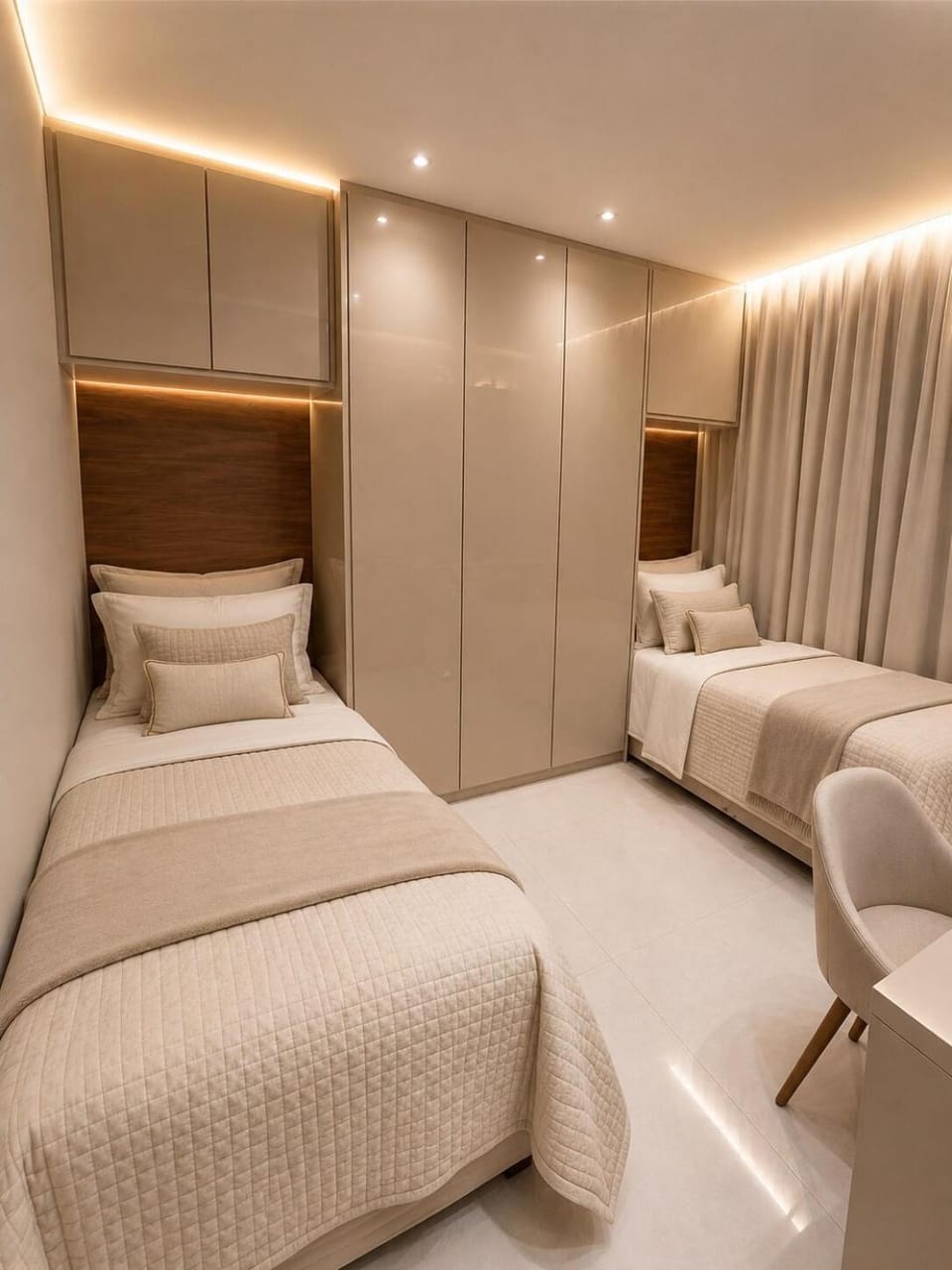Bed, Bedroom, wardrobe