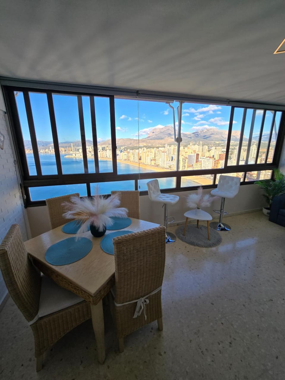 Living room, Dining area, Mountain view, Sea view