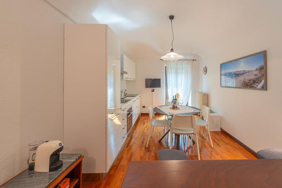 Living room, kitchen