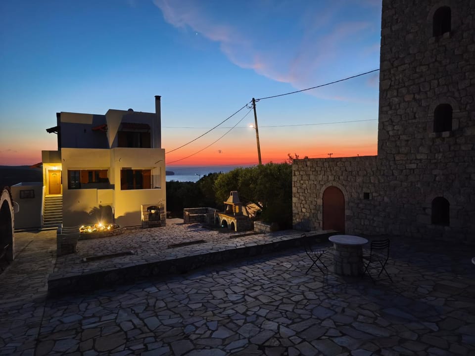 Property building, Sunset