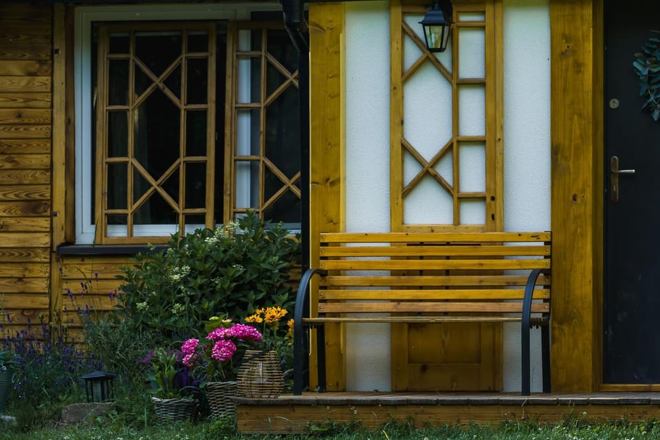 Property building, Day, Garden, Garden view