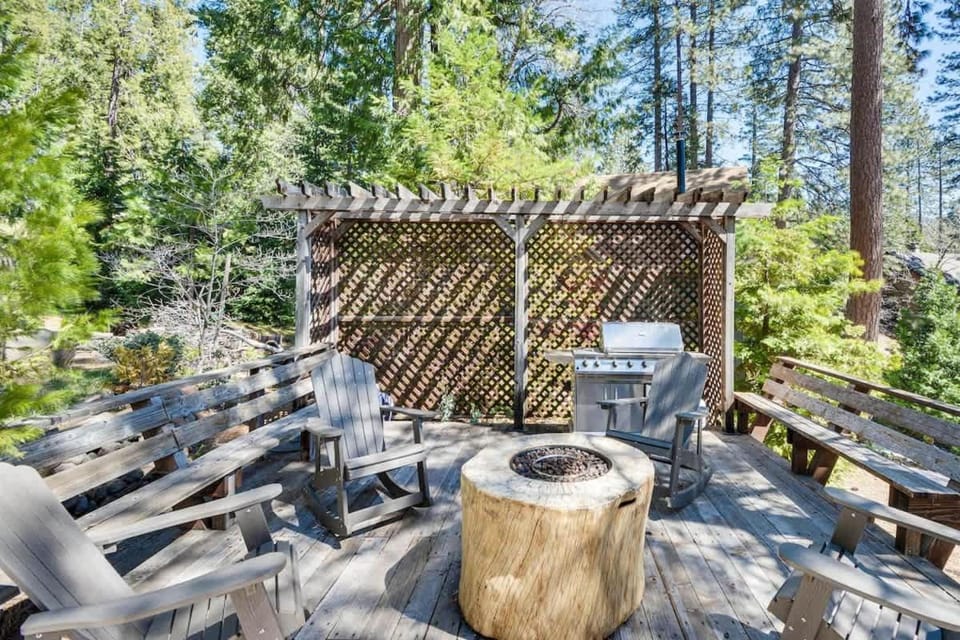 Blue Lake Springs Log Cabin dog friendly Cabin in Arnold