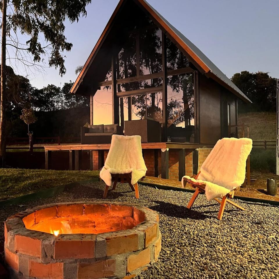 Cabana com Hidro e Café da Manhã incluso Chalet in State of Santa Catarina