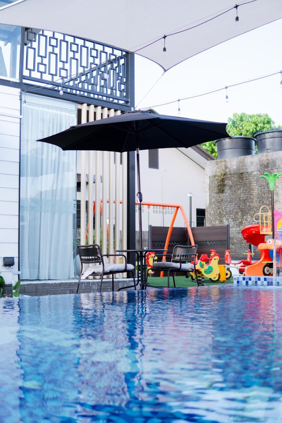 Pool view, Swimming pool