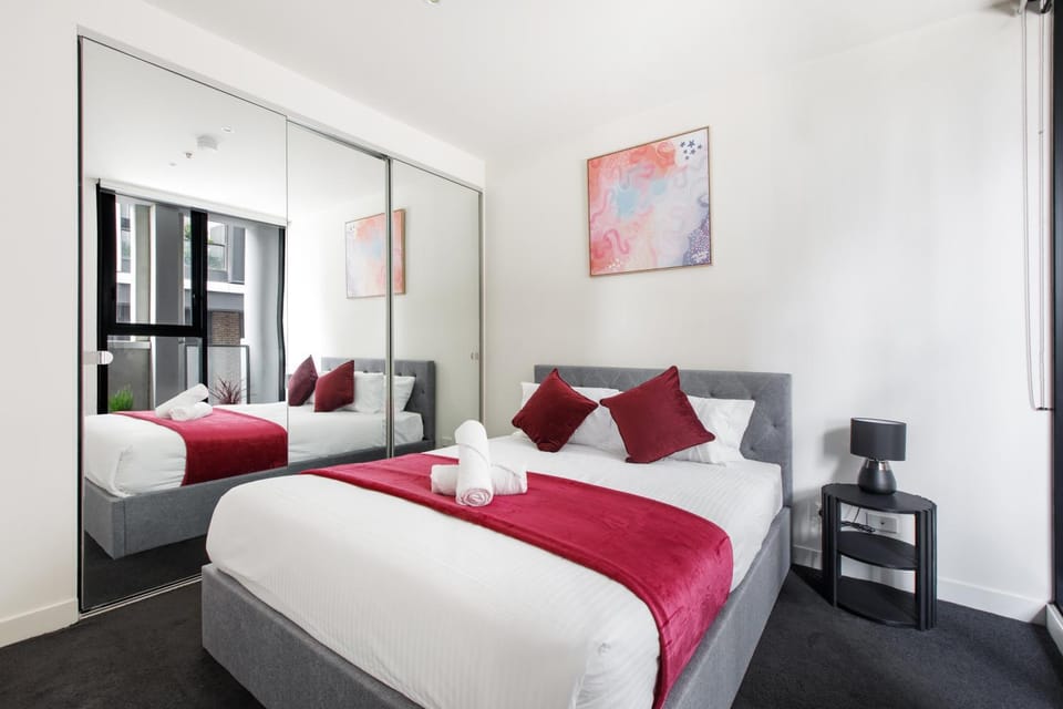 Bed, Bedroom, wardrobe