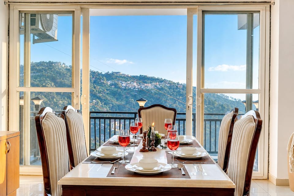 Alaya Stays Mist & Manor Cedar Pet-friendly 3-BHK Apartment with Shared Game Zone, Outdoor Seating & Scenic Views Villa in Himachal Pradesh