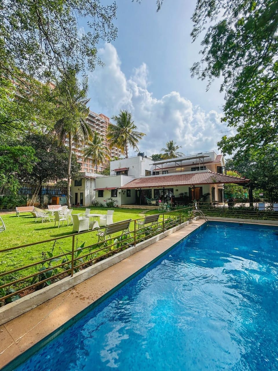 Casa Blu Spacez 4BHK Garden Villa with Pool Villa in Bengaluru