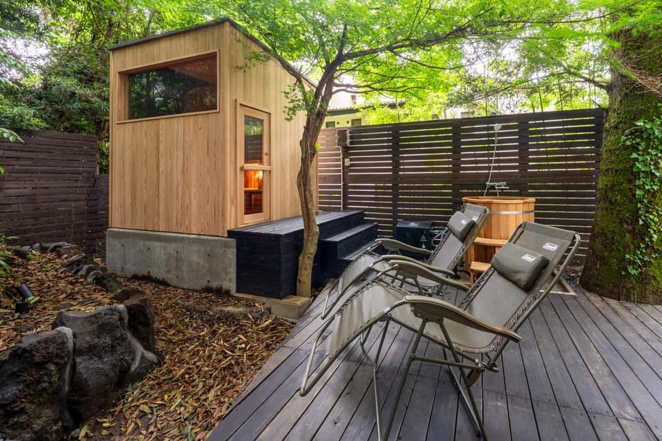 Sauna, Sauna, Balcony/Terrace, Balcony/Terrace, Garden view, Garden view
