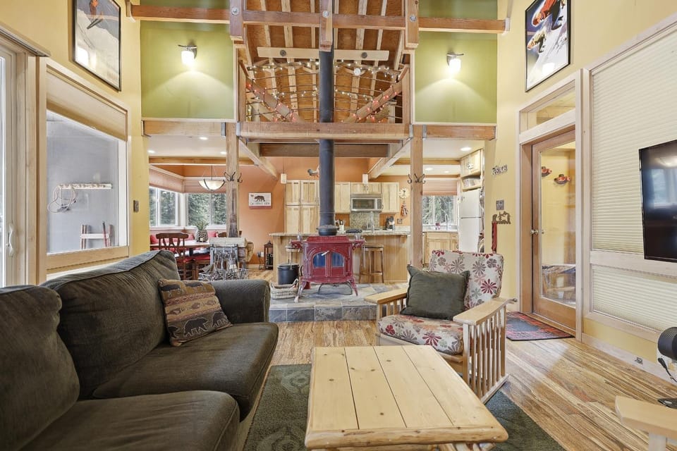 A-Frame Home with Deck & BBQ - VH223 cabin Cabin in Bear Valley