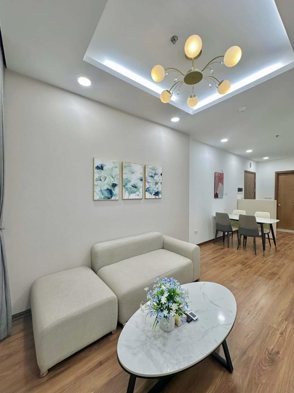 Living room, Seating area, Dining area