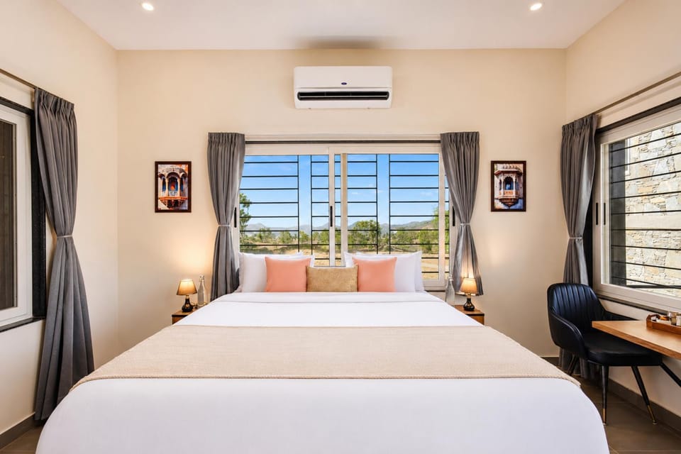 Alaya Stays The monolith 4 BHK Villa with Private Pool & Garden Lounge in Udaipur Villa in Gujarat