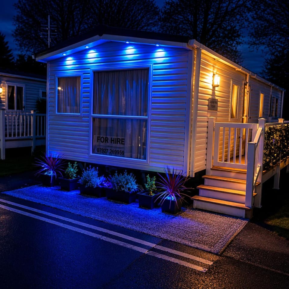 Beachcomber Family Caravan at Palins Holiday Park House in Towyn