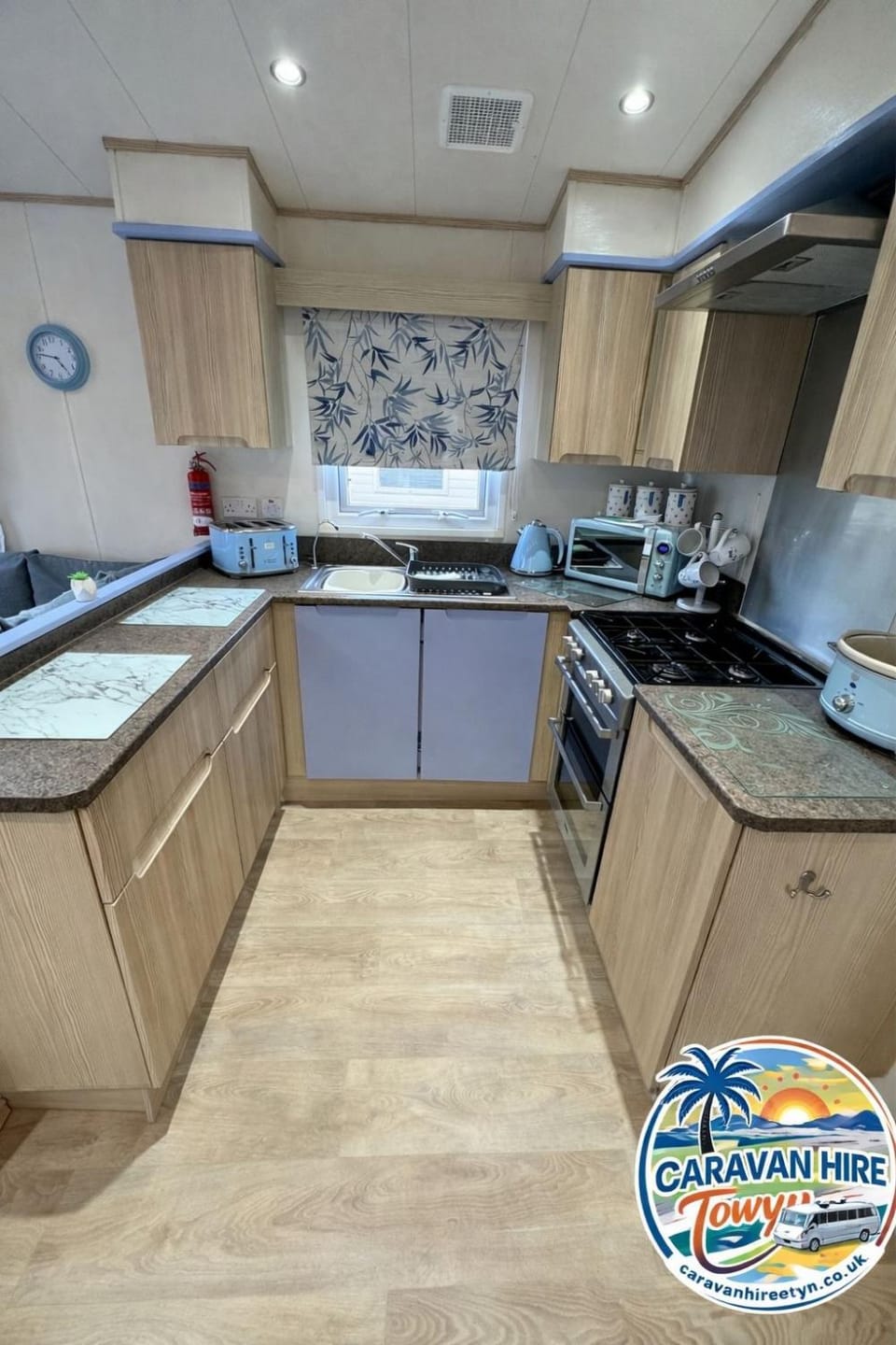 Beachcomber Family Caravan at Palins Holiday Park House in Towyn