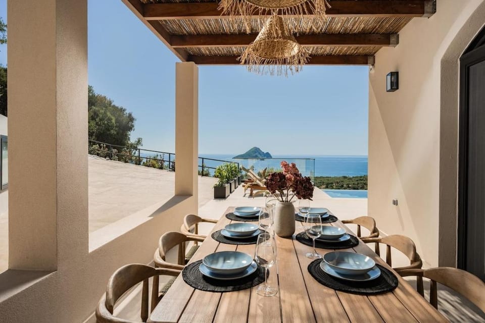 Villa Aliento - Stunning Marathonisi Views Villa in Zakynthos, Greece