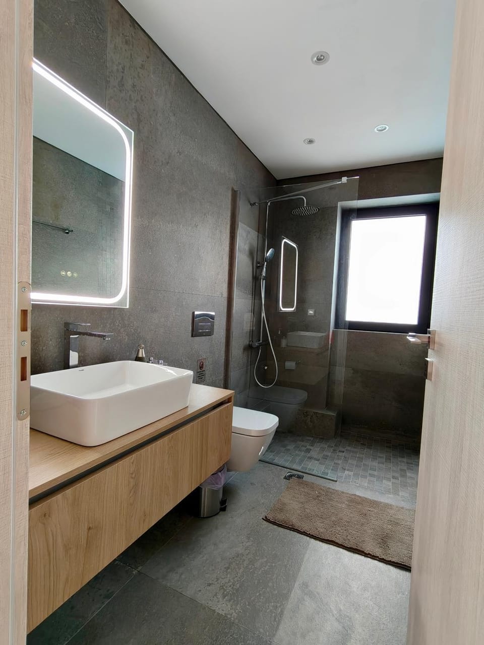 Shower, Bathroom, towels
