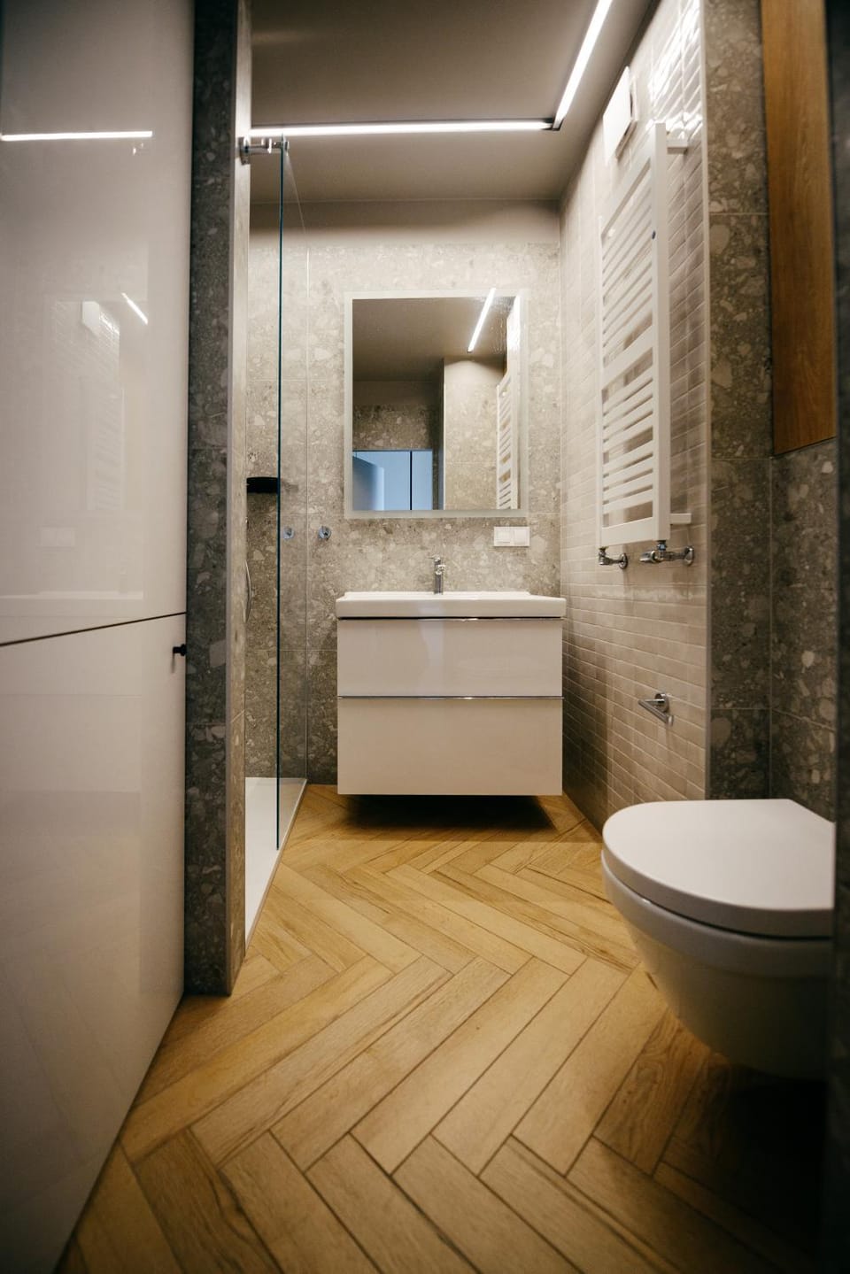 Chill in Łódź - Modern Studio with AC & Private Sleeping Area Apartment in Masovian Voivodeship