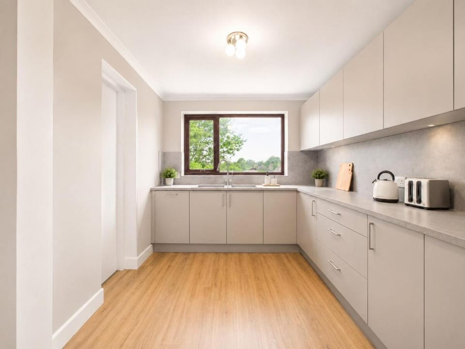 Kitchen or kitchenette, toaster, kitchen